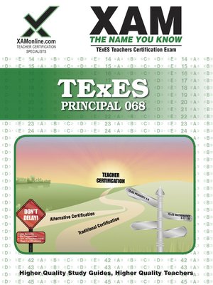 cover image of TExES Principal 068